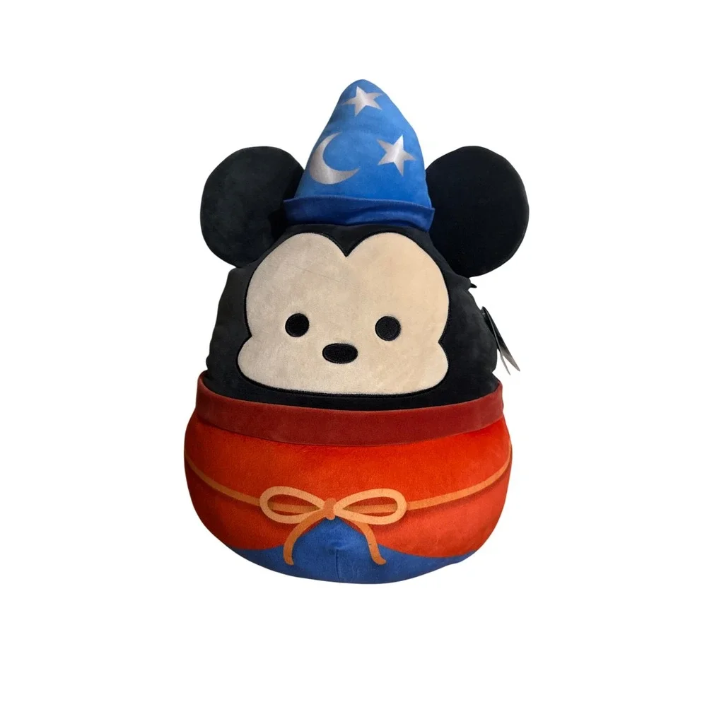 Disney Squishmallows Mickey Mouse Sorcerer Apprentice Fantasia Plush 8 inch NWT